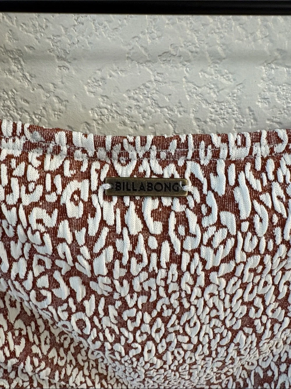 Billabong Brown Speckle(animal print) Two-Piece Bikini - Picture 4 of 6